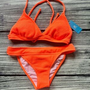 Cupshe Radiant Coral Swimsuit